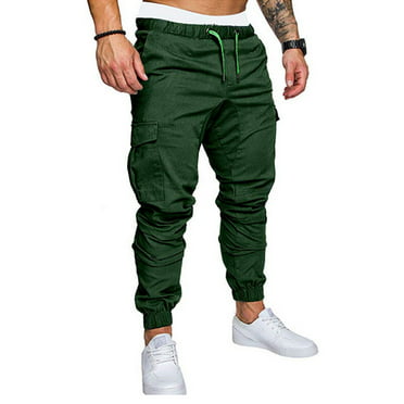 Mens Military Army Combat Trousers Work Cargo Pants Casual Walking Multi Pocket